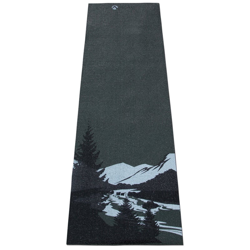 AURORAE Classic/Printed Extra Thick and Long Yoga Mat. Slip Free Rosin Included - Image 1
